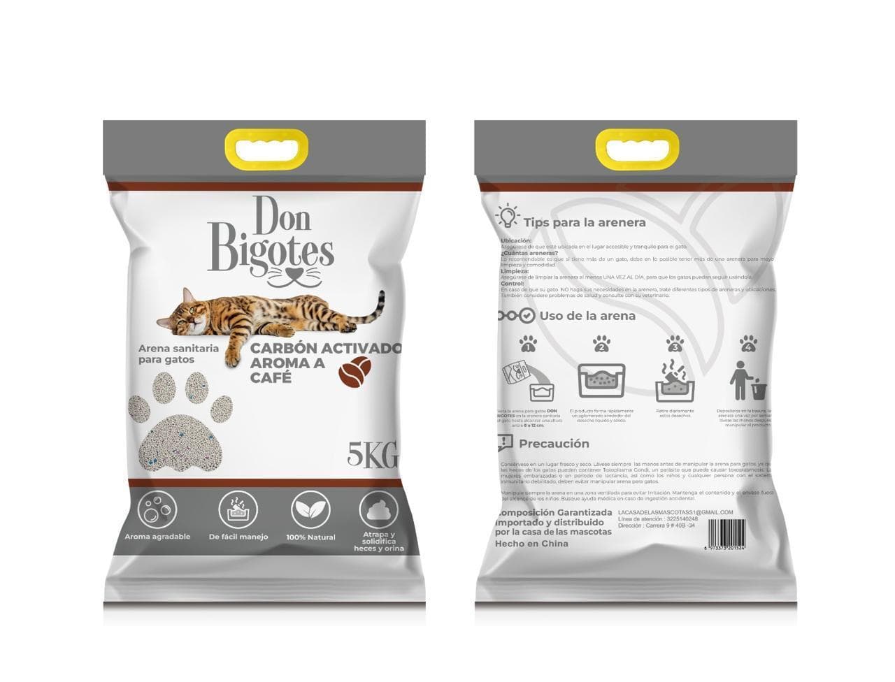 DON BIGOTES ARENA DE CARBON x 5Kg