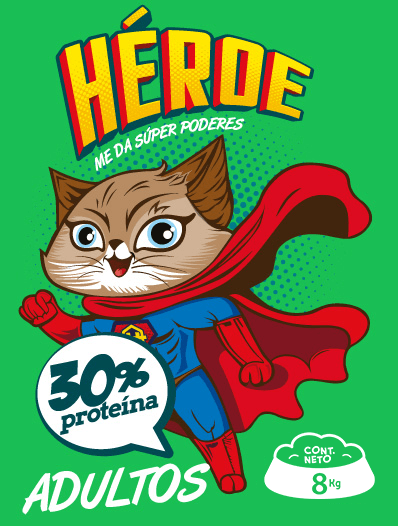 HEROE GATO x 2 kg