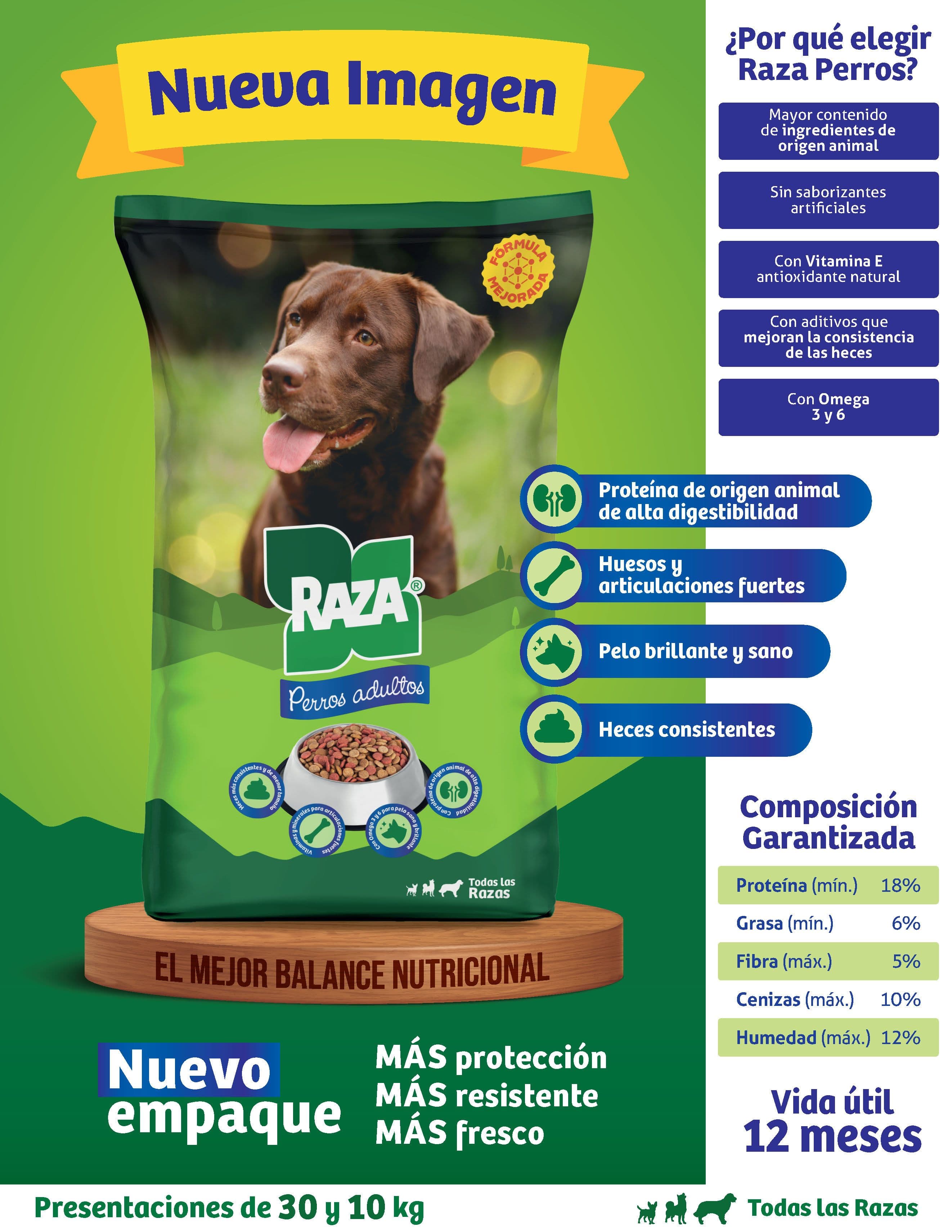 Raza Perros 30 kg