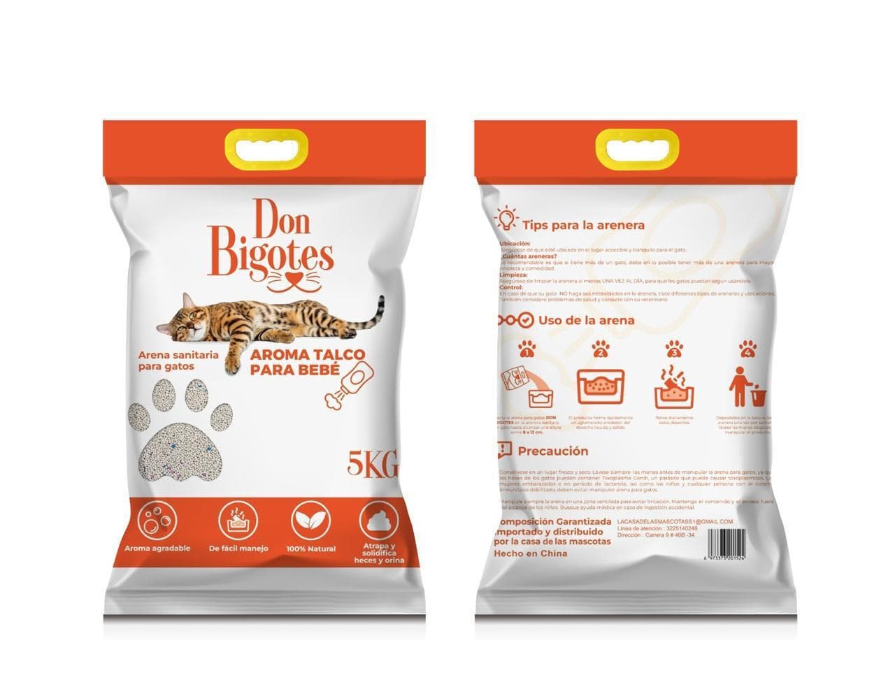 DON BIGOTES ARENA DE TALCO x 5Kg