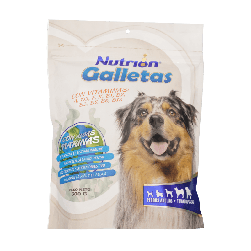 NUTRION GALLETAS CON ALGAS MARINAS x 0.6Kg